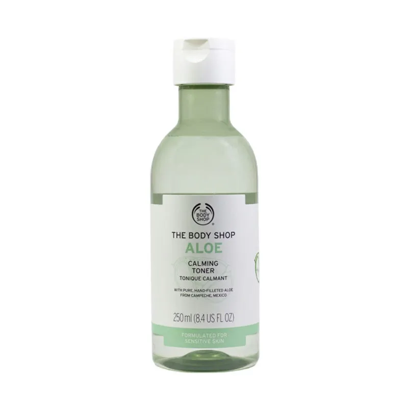 تونر بادی شاپ مدل Aloe حجم 250 میلی لیتر
