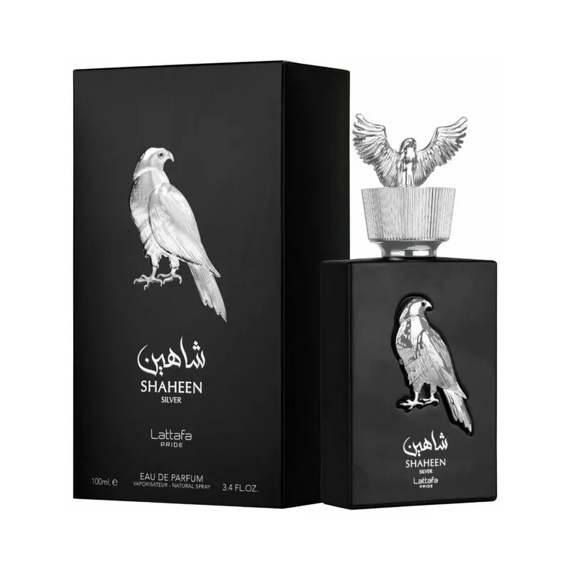 ادو پرفیوم مردانه لطافه مدل شاهین با رایحه خنک و تند حجم 100 میلی لیتر - تصویر 2