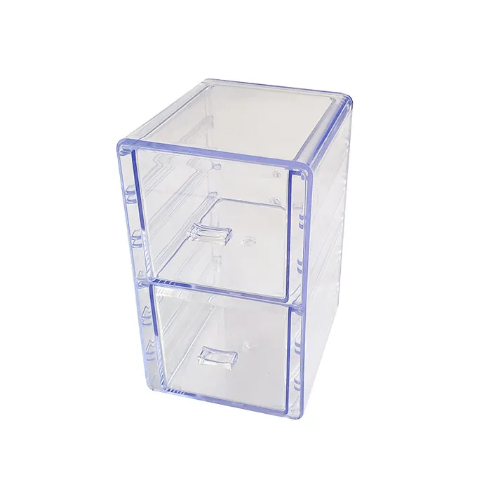 استند لوازم آرایشی مدل باکس ایستاده 2 کشو کد 7022 - تصویر 5