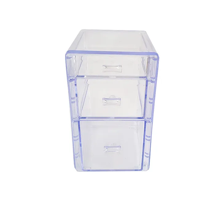استند لوازم آرایشی مدل باکس ایستاده 3 کشو کد 7013 - تصویر 4