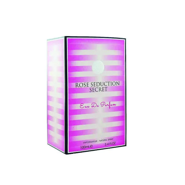 ادوپرفیوم زنانه فراگرنس ورد مدل Rose seduction secret حجم 100 میلیلیتر - تصویر 2