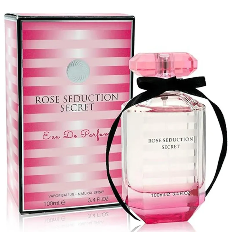 ادوپرفیوم زنانه فراگرنس ورد مدل Rose seduction secret حجم 100 میلیلیتر - تصویر 5