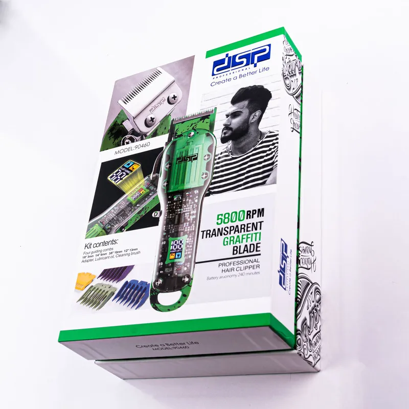 ماشین اصلاح موی سر و صورت دی اس پی مدل 5800RPM - DSP-90460 - تصویر 6