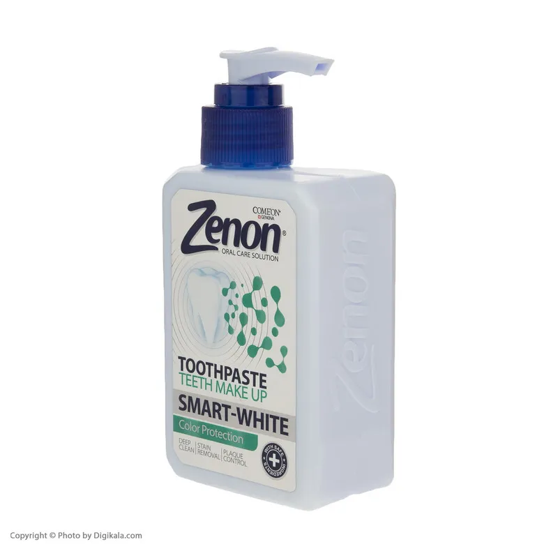 خمیر دندان کامان مدل Samrt-White حجم 230 میلی لیتر مجموعه 2 عددی - تصویر 2