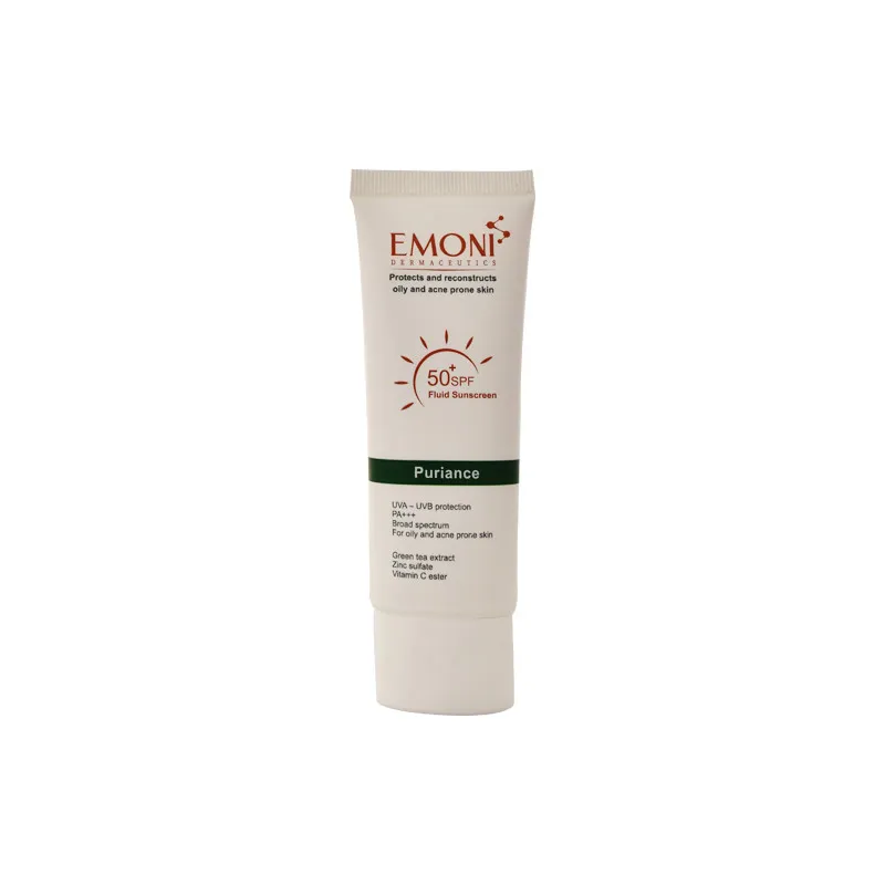کرم ضد آفتاب بدون رنگ امونی spf50 مدل purience مناسب برای پوست چرب حجم 50 میلیلیتر - تصویر 3