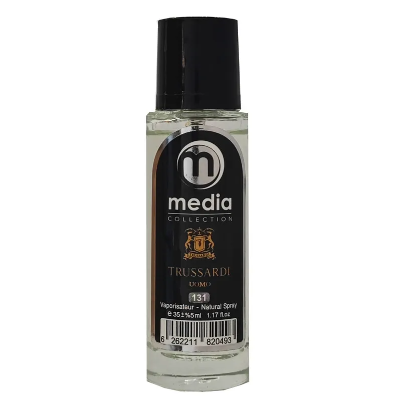 عطر جیبی مردانه مدیا مدل Trussardi Uomo حجم 35 میلی لیتر - تصویر 2