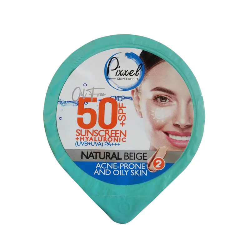 کرم ضد آفتاب رنگی پیکسل SPF 50 مدل 03 مناسب پوست های خشک حجم 50 میلیلیتر به همراه کرم ضد آفتاب رنگی پیکسل مدل SPF 50 حجم 7 میلی لیتر - تصویر 3