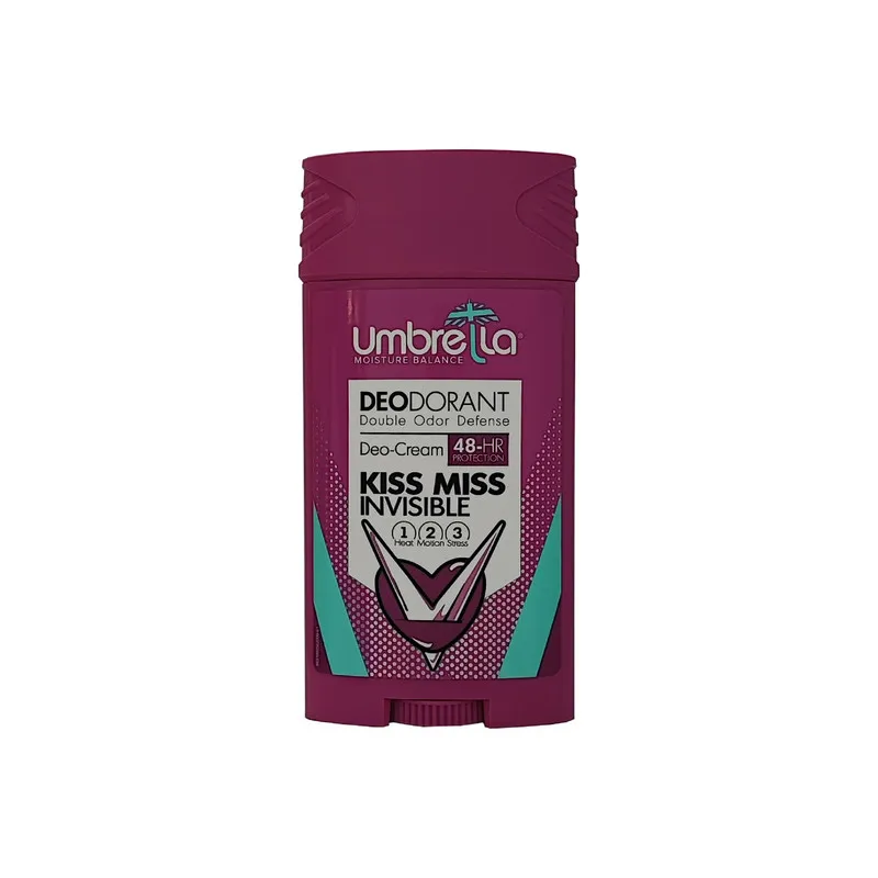 استیک ضد تعریق مردانه آمبرلا مدل GENTLE INVISIBLE حجم 90 میلی لیتر به همراه استیک ضد تعریق زنانه آمبرلا مدل KISS MISS - تصویر 3