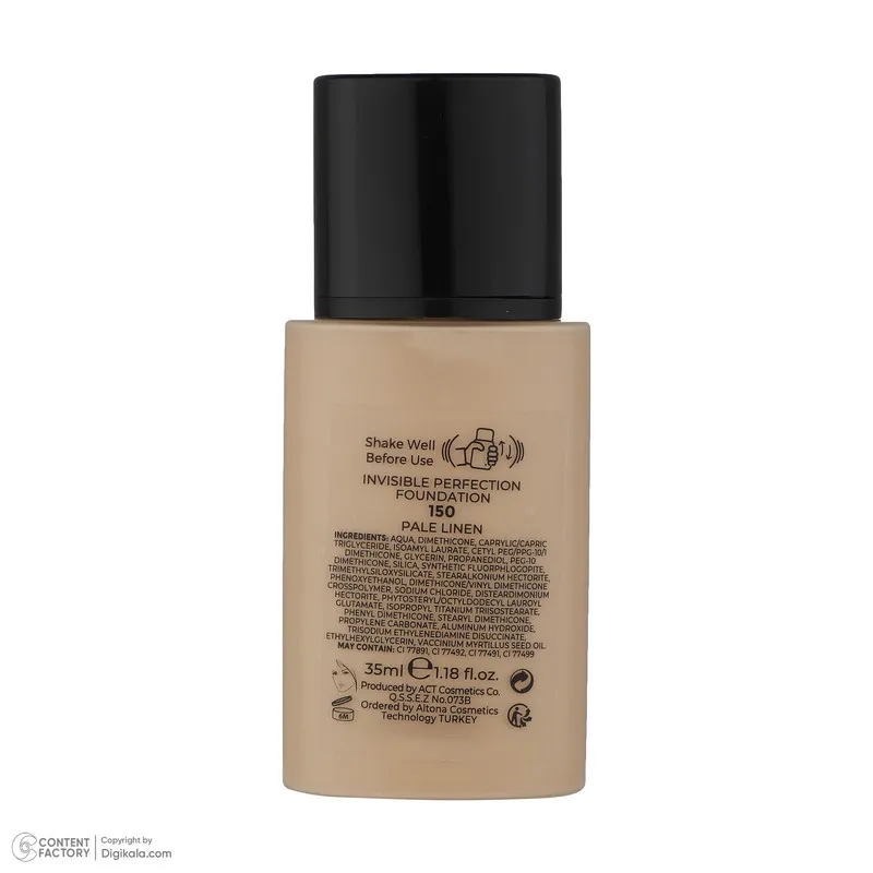 کرم پودر نوت مدل Cosmetique تحت لیسانس شماره150 تحت لیسانس حجم 35 میلی لیتر - تصویر 6