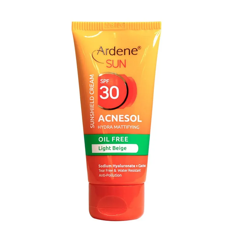 کرم ضد آفتاب رنگی آردن SPF 30 مدل Acnesol مناسب پوستهای چرب و مختلط حجم 50 میلیلیتر - تصویر 2