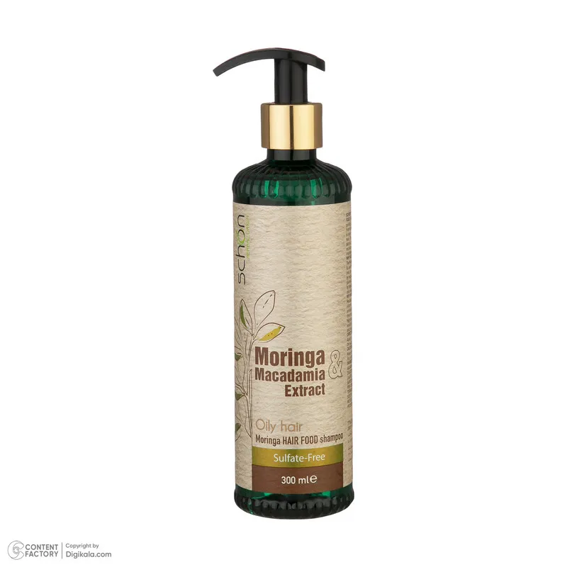 شامپو تقویت کننده مو شون مدل Moringa sulfate-free حجم 300 میلی لیتر - تصویر 2
