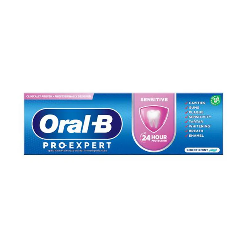 خمیر دندان اورال-بی مدل PRO-EXPERT مدل SENSITIVE حجم 75 میلی لیتر - تصویر 4