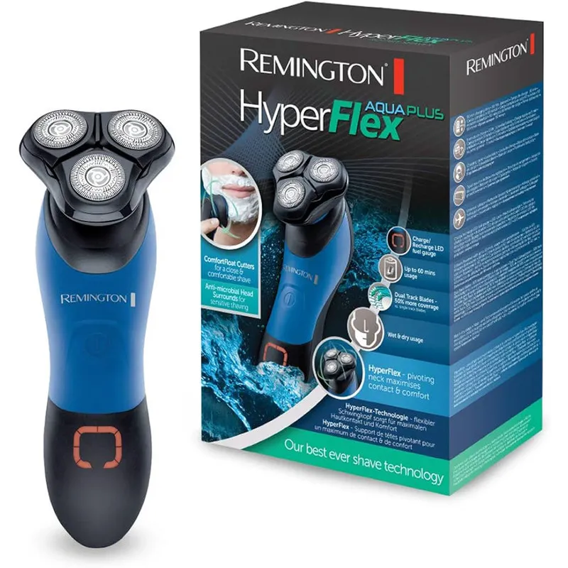 ماشین اصلاح موی صورت رمینگتون مدل XR1450 HYPERFLEX AQUA PLUS ROTARY SHAVER - تصویر 4