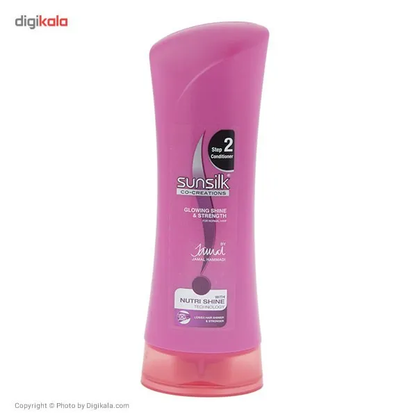 نرم کننده سان سیلک مدل Glowing Shine And Strength حجم 200 میلی لیتر - تصویر 2