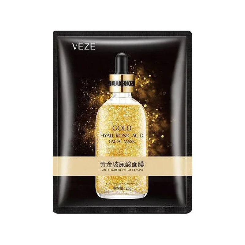 ماسک صورت وزه مدل طلا وزن 25 گرم مجموعه 5 عددی - تصویر 2