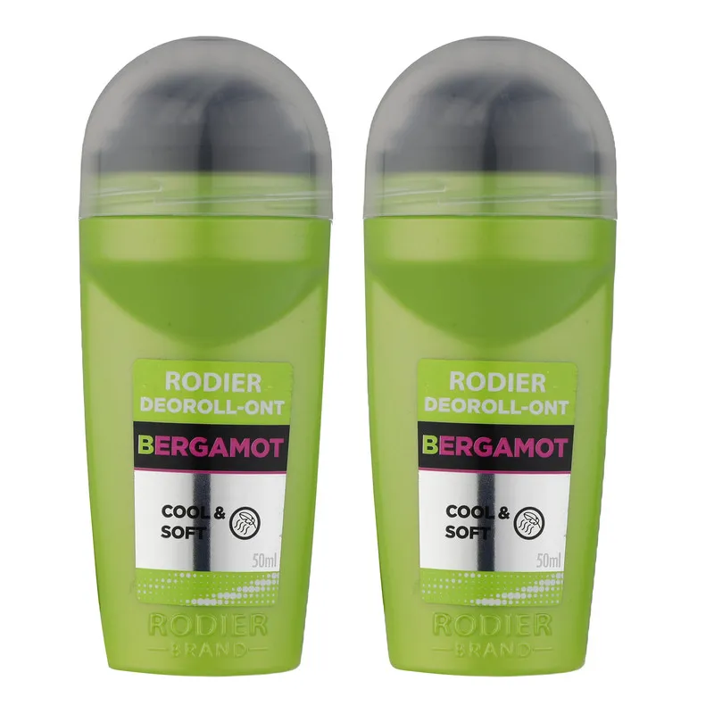 رول ضد تعریق رودیر مدل Bergamot Cool & Soft حجم 50 میلی لیتر مجموعه 2 عددی