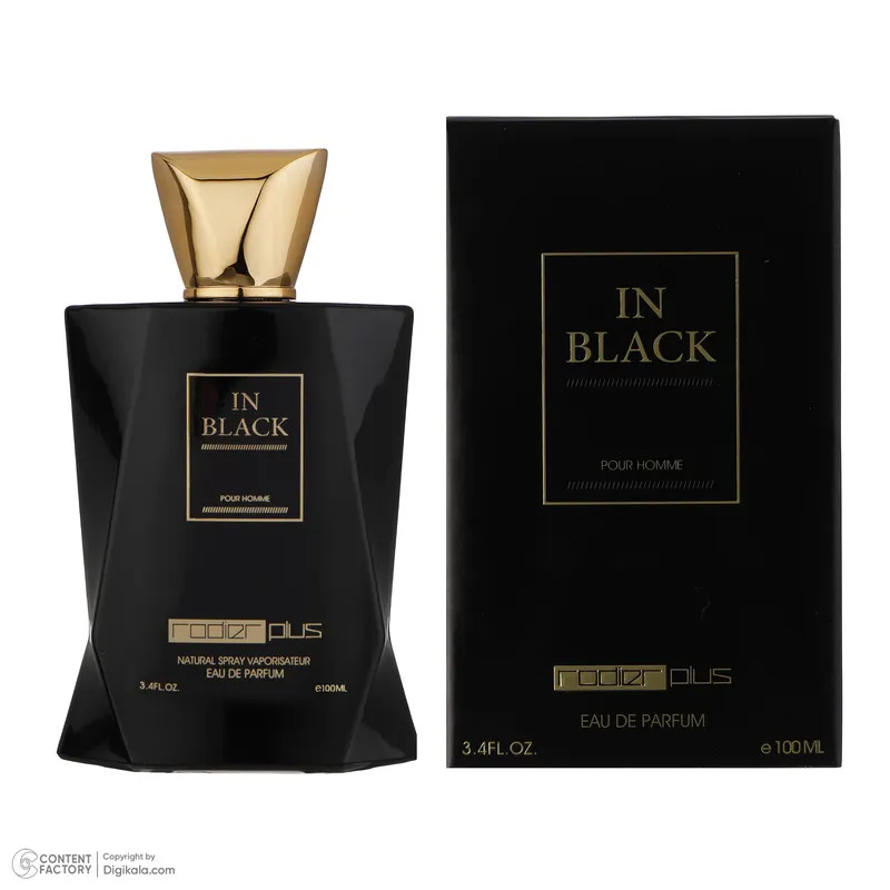 ادو پرفیوم مردانه رودیر پلاس مدل In Black حجم 100 میلی لیتر - تصویر 6