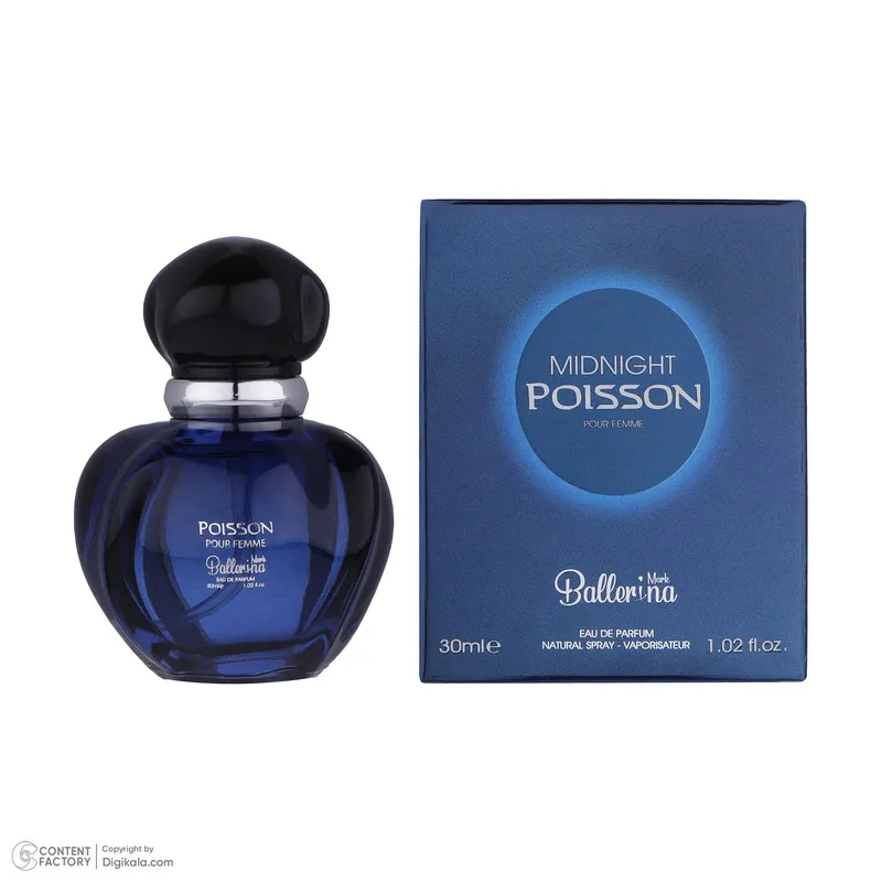 عطر جیبی زنانه بالرینا مدل Midnight Poisson حجم 30 میلی‌لیتر - تصویر 5