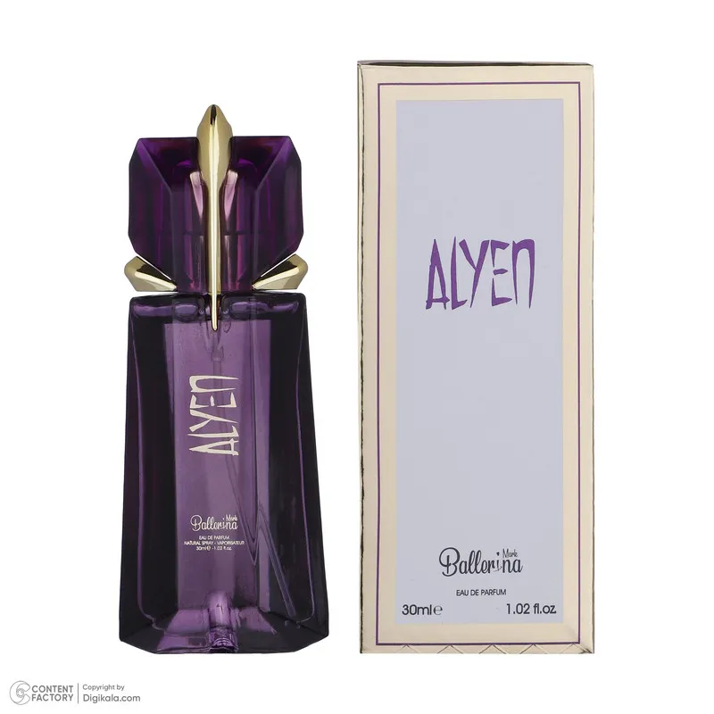 ادوپرفیوم زنانه بالرینا مدل ALYEN حجم 30 میلیلیتر - تصویر 4