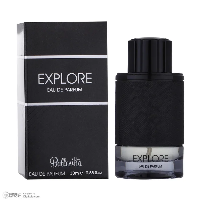 ادو پرفیوم مردانه بالرینا مدل Explore حجم 30 میلی لیتر - تصویر 4