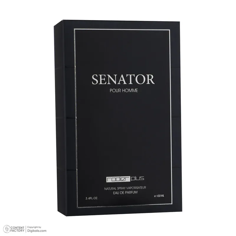 ادو پرفیوم مردانه رودیر مدل senator حجم 100 میلی لیتر - تصویر 4