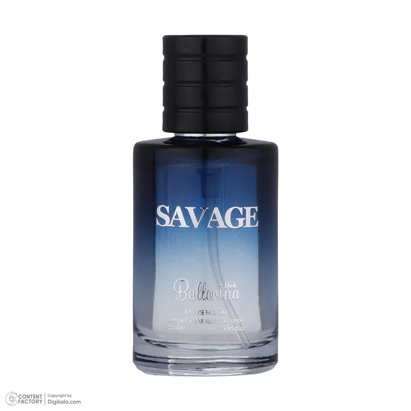 ادو تویلت مردانه بالرینا مدل SAVAGE حجم 25 میلی لیتر - تصویر 5