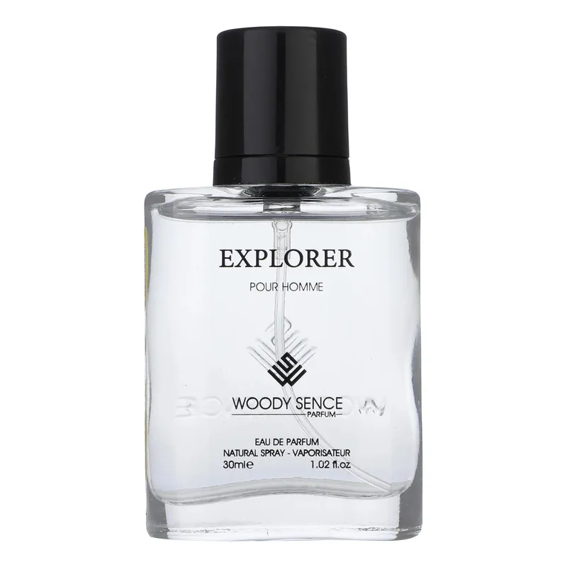 عطر جیبی مردانه وودی سنس مدل Explorer حجم 30 میلی لیتر