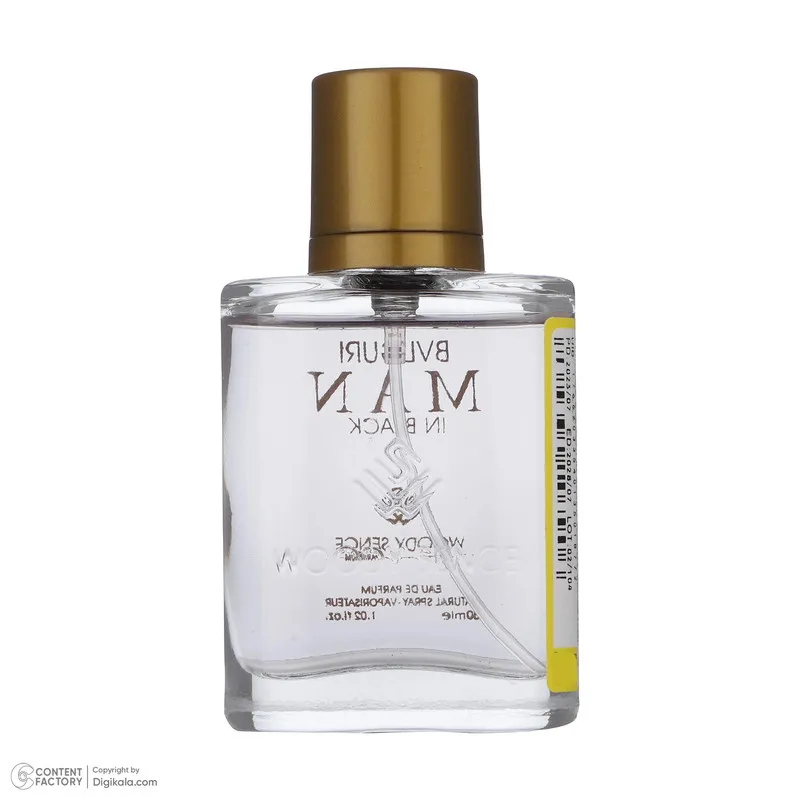 عطر جیبی مردانه وودی سنس مدل Man In Black حجم 30 میلی لیتر - تصویر 2