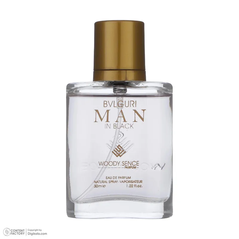 عطر جیبی مردانه وودی سنس مدل Man In Black حجم 30 میلی لیتر - تصویر 4
