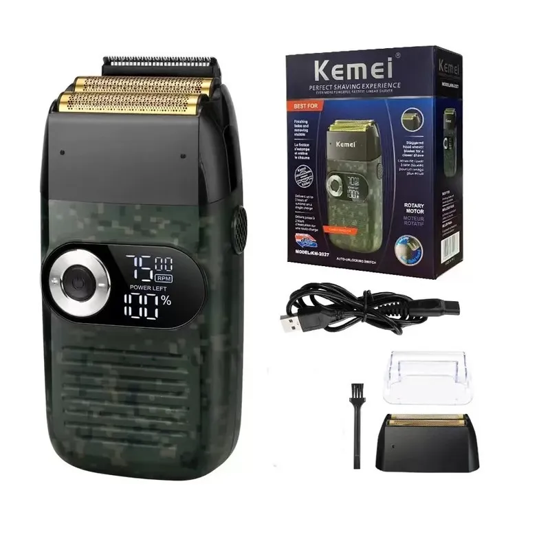 ماشین اصلاح موی سر و صورت کیمی مدل KM-2027 - تصویر 2