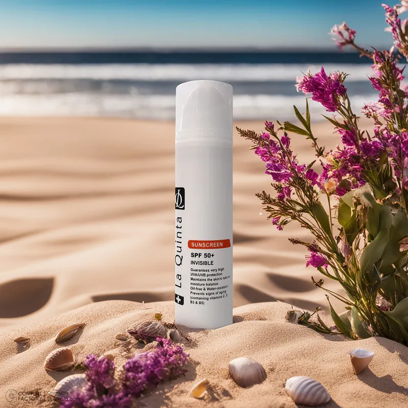 کرم ضد آفتاب بدون رنگ لاکویینتا +SPF50 مدل 2023 مناسب انواع پوست حجم 50 میلیلیتر - تصویر 2