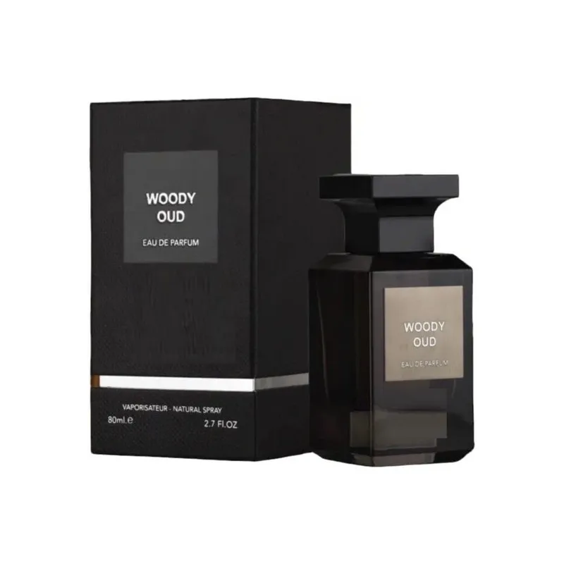 ادو پرفیوم مردانه الحمبرا مدل WOODY OUD حجم 80 میلی لیتر - تصویر 2