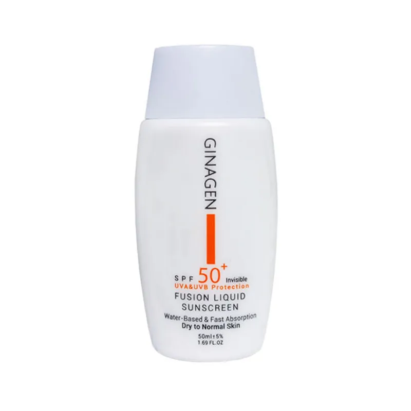 کرم ضد آفتاب بدون رنگ ژیناژن SPF 50 مدل 00 مناسب پوستهای خشک و معمولی حجم 50 میلیلیتر - تصویر 2