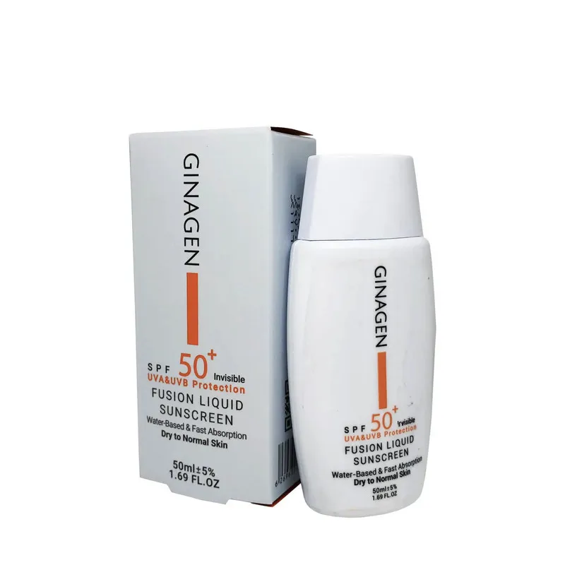 کرم ضد آفتاب بدون رنگ ژیناژن SPF 50 مدل 00 مناسب پوستهای خشک و معمولی حجم 50 میلیلیتر - تصویر 6