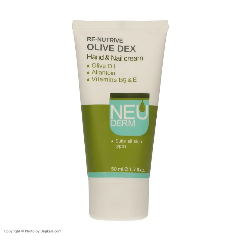 کرم دست و ناخن نئودرم مدل Olive Dex حجم 50 میلی‌لیتر - تصویر 6