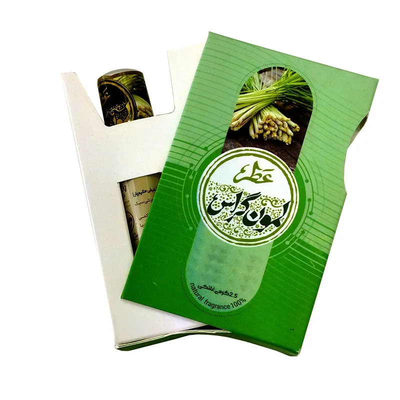 عطر جیبی طیبستان مدل لمون گراس طرح غلطکی کد 102477 حجم 2.5 میلی لیتر - تصویر 5