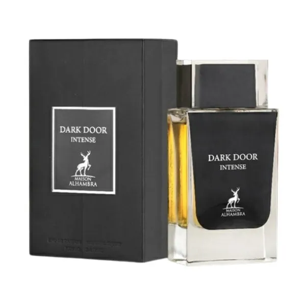 ادو پرفیوم مردانه الحمبرا مدل Dark Door Intense حجم 100 میلی لیتر - تصویر 2