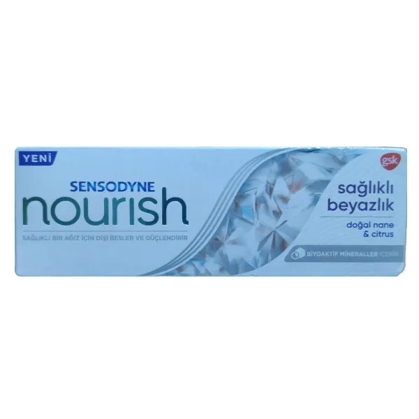 خمیر دندان سفید کننده سنسوداین مدل Nourish حجم 50 میلی لیتر - تصویر 2