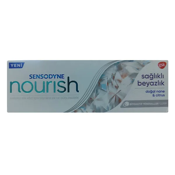 خمیر دندان سفید کننده سنسوداین مدل Nourish حجم 50 میلی لیتر - تصویر 3