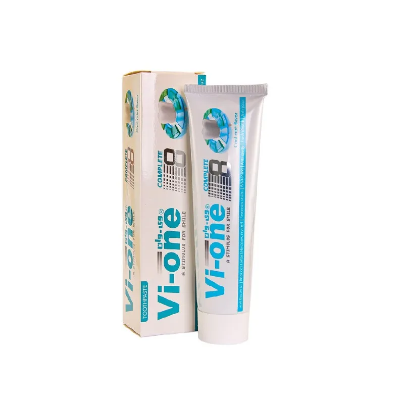 خمیر دندان وی وان مدل 3D white-Complete 8 حجم 90 میلی لیتر بسته 2 عددی - تصویر 2