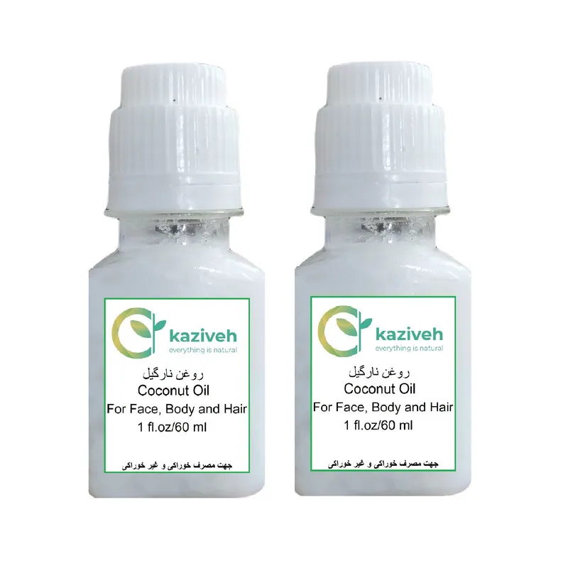 روغن نارگیل کازیوه مدل k2 حجم 60 میلی لیتر بسته 2 عددی - تصویر 2