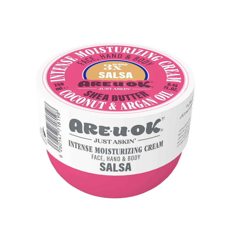 کرم مرطوب‌کننده آر یو اوکی مدل salsa حجم 250 میلی‌لیتر
