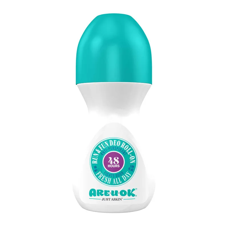 رول ضد تعریق آر یو اوکی مدل run and fun deo roll-on حجم 50 میلی لیتر