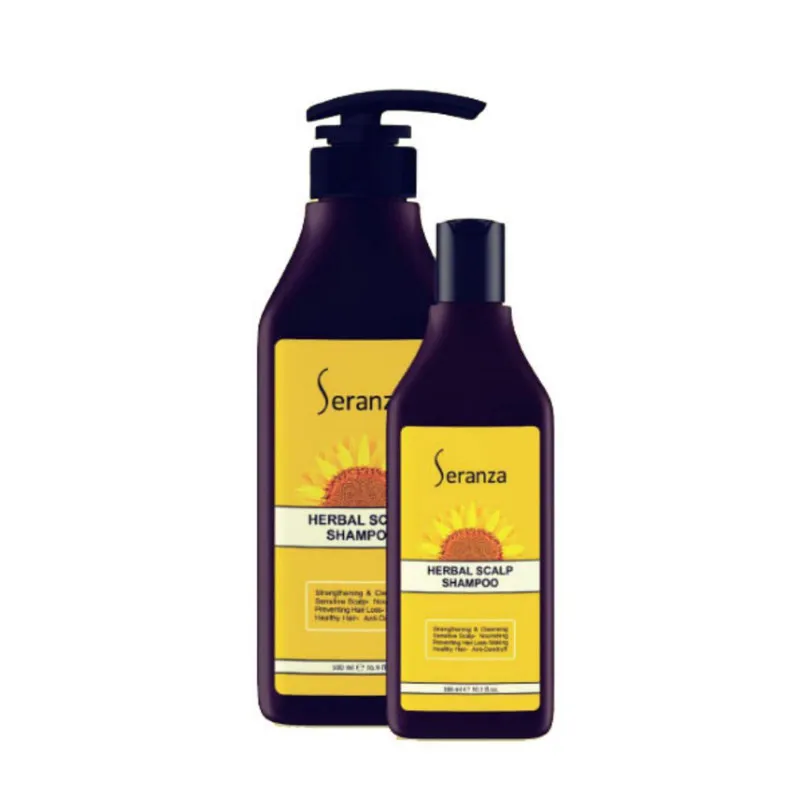 شامپو تقویت کننده مو سرانزا مدل Herbal Scalp حجم 500 میلی لیتر - تصویر 2