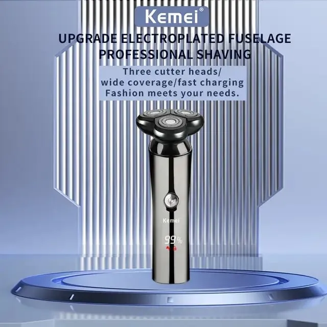 ماشین اصلاح موی صورت کیمی مدل Km-386 - تصویر 4