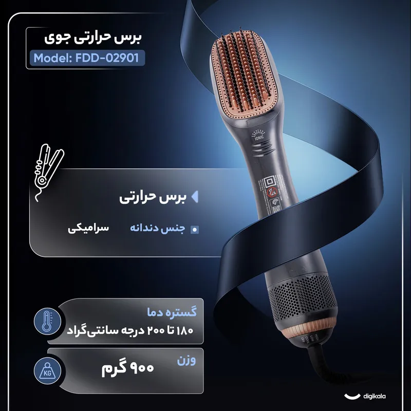 برس حرارتی جوی مدل FDD-02901 - تصویر 2