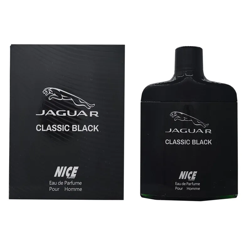 ادو پرفیوم مردانه نایس پاپت مدل  Jaquar clasicc black حجم 85 میلی لیتر - تصویر 2