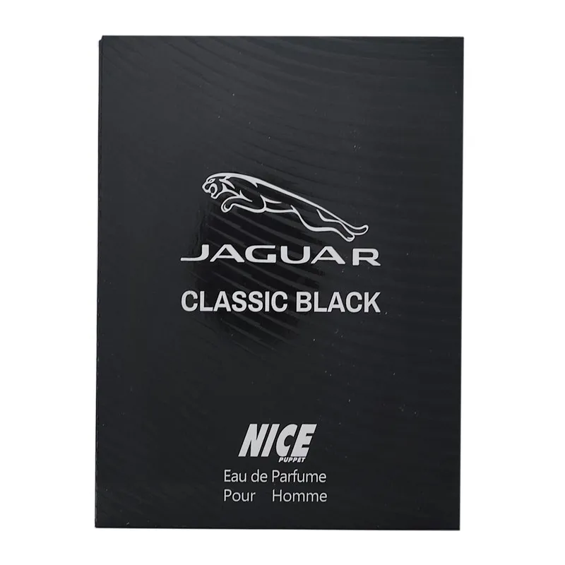 ادو پرفیوم مردانه نایس پاپت مدل  Jaquar clasicc black حجم 85 میلی لیتر - تصویر 3