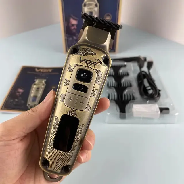 ماشین اصلاح موی سر و صورت وی جی ار مدل V-901 - تصویر 4