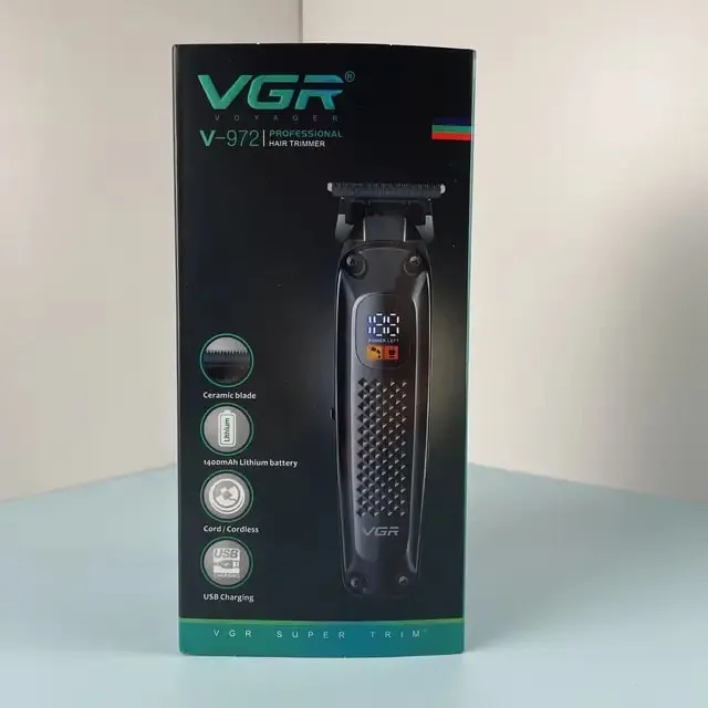 ماشین اصلاح موی سر و صورت وی جی ار مدل V-972 - تصویر 6